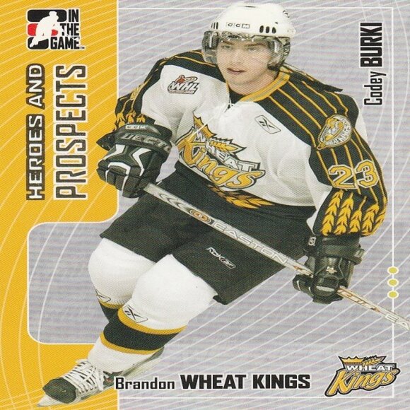Codey Burki - 2006 ITG Heroes & Prospects Hockey Card - Picture 1 of 2